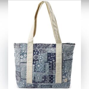 Sun stone tote canvas
